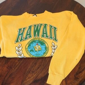 Vintage University Of Hawaii Graphic Crewneck